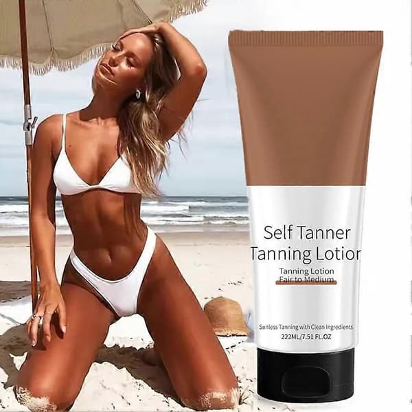 Selvbrunerlotion, Solfri Bruncreme-222ML / 7.51 FL.OZ #01 Medium