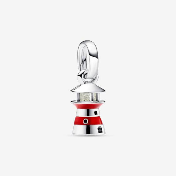 Pandora - Luminous Lighthouse Dangle Charm - Sterling Silver