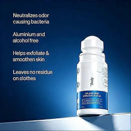 4% AHA BHA Underarm Roll-on Deodorant 50ml