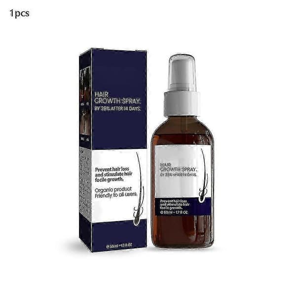 50 ml Hårväxtspray Återfuktar Hårbotten Skadat Hår Stark Hårväxtspray 8273697045032