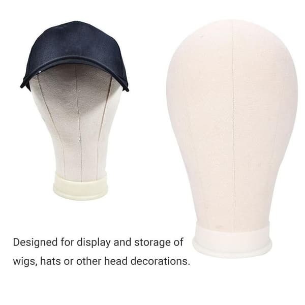 Øvelsesduk Mannequinhode Styling Parykkhode Modell Mannequinhode Parykkholder (22 tommer)