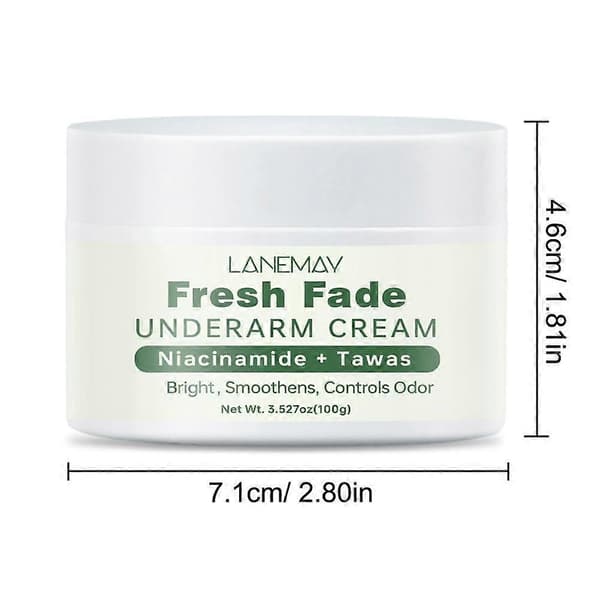 Underarm Cream 100g Lysnende og Udglattende til Mørke Armhuler