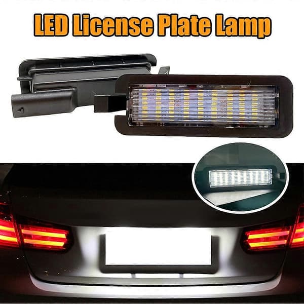 2 STK LED Nummerpladelys 68211290AB til Dodge Chrysler Pacifica Challenger Jeep Compass