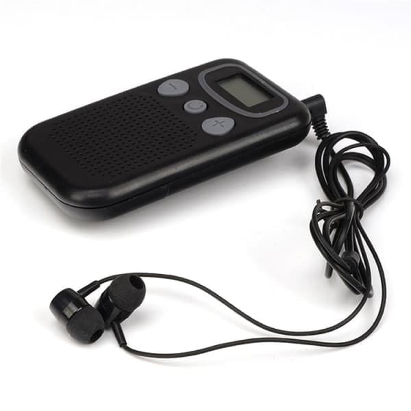 Hearing Aid Hearing Amplifier Personal Sound Amplifier Voice Amplifier black black