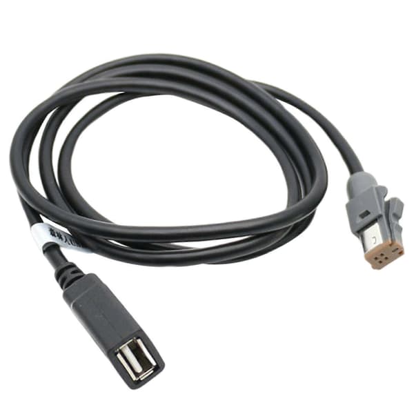 Bilkonverteradapterkabel Sort USB 2.0 til Suzuki Vitara 2015 og fremefter