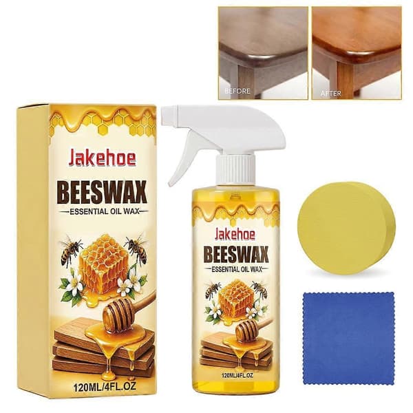 Bivoks Tre Møbelpolish Spray for Næring og Beskyttelse 1pcs