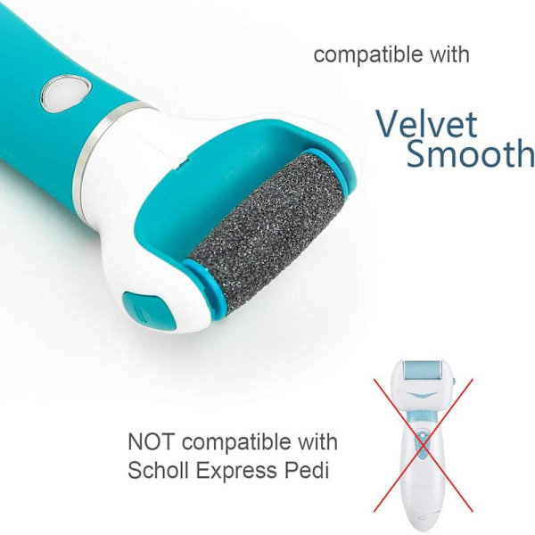 [9-pack] Scholl Velvet Smooth Pedi Replacement Rollers
