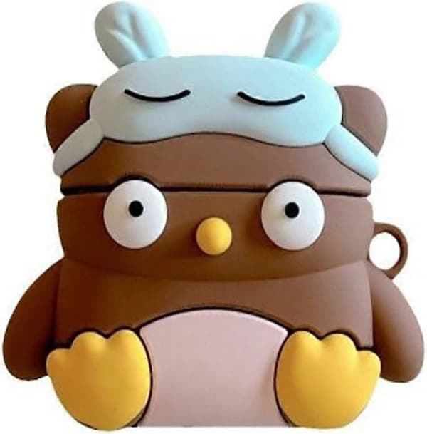 Funny Owl Shockproof Protective Earphone Case for Airpods 4th Generation
