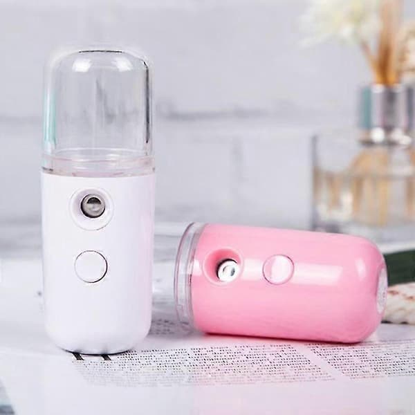 Bærbar USB Ultralyd Ansigtsfugter Genopladelig Nebulisator white