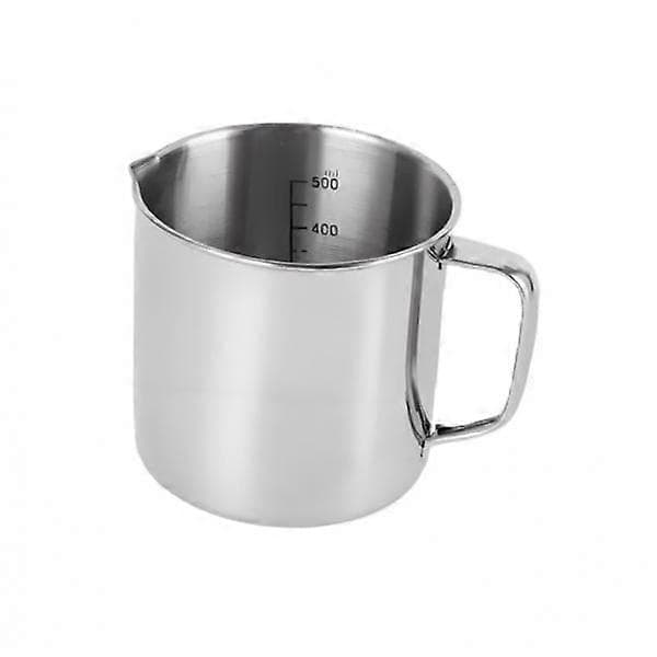 Målekande i rustfrit stål til mælkeskummer til butik Cappuccino Bar