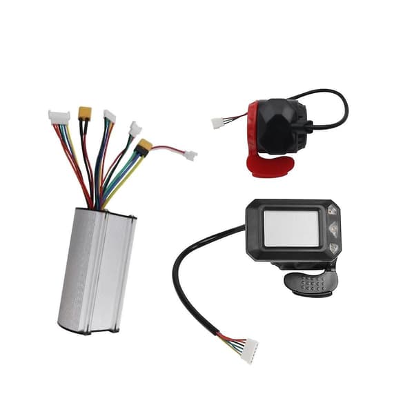 24v 250w Foldbar Scooter Controller Kit Elektrisk Scooter Controller LCD-Display Bremse Accelerator T-Perfet