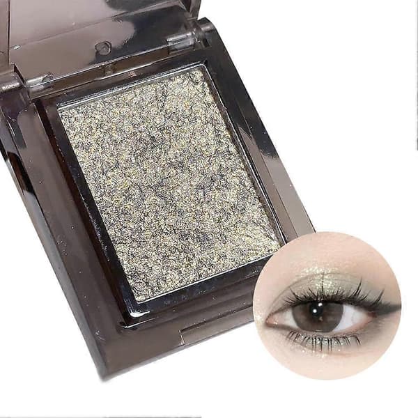 Luomiväripaletti Glitter Helmiäinen Luomiväri Kohokohdat Kimalteleva Meikki W0A1 2# 2.2g