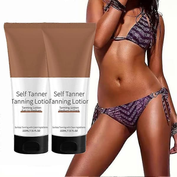 Selvbrunerlotion, Solfri Bruncreme-222ML / 7.51 FL.OZ #01 Medium