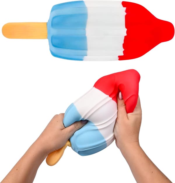 Squishy Popsicle - Lime Squishy Leksak - Ålder 3+