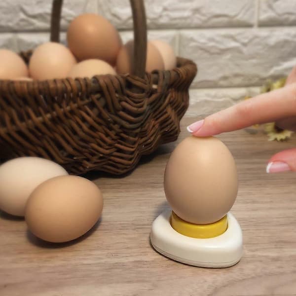 Enkel og lett eggstikker Eggpiercer Eggseparatorer Eggpoacherpanne 2 stk