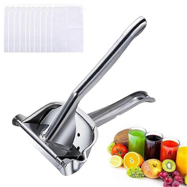 Manuel saftpresser i 304 rustfrit stål - Citrus citron appelsinpresser