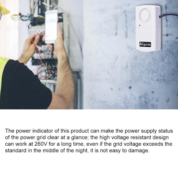 Powerful Dual-Function Anti-Theft Alarm System - 175V～265V