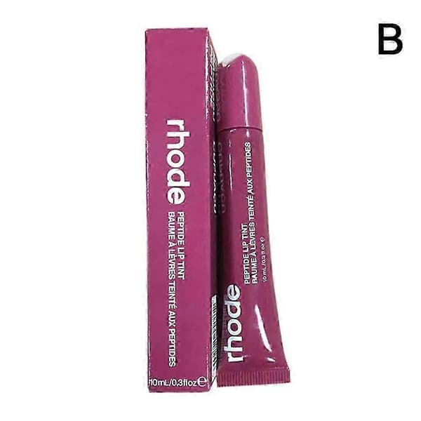 10 ml tonet læbeglans til daglig fugtighed og hydrerede bløde læber med let farve raspberry jelly
