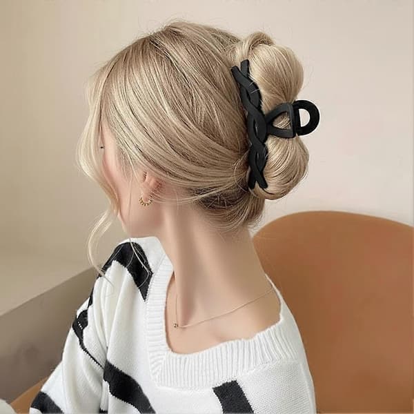 Alsidige Hårklemmer Sæt Klassisk Farve Knold Styling Mode Tilbehør