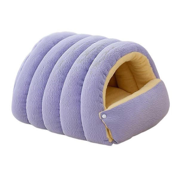 andningsbar kattsäng mysig vinter liten medium Purple L