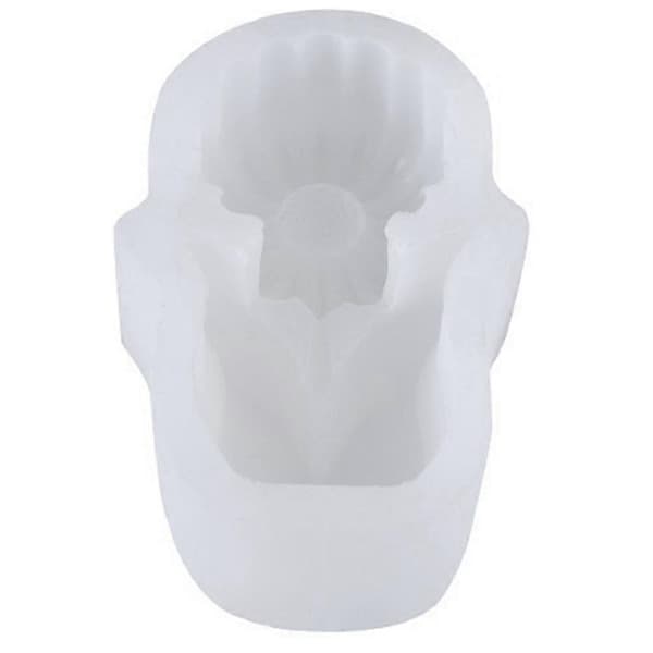Stearinlysform, DIY Blomsterduftende Stearinlys Silikonform, 3D Blomsterformet Stearinlysform (tredimensjonal)