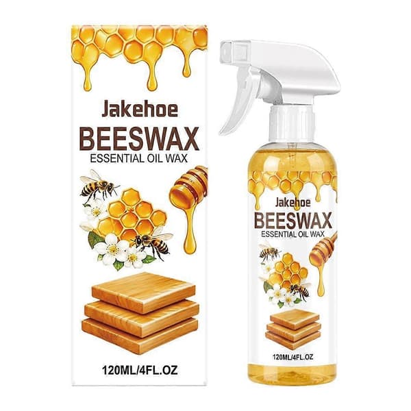 Bivaxmöbelspray för näring och glans till trä 1pcs