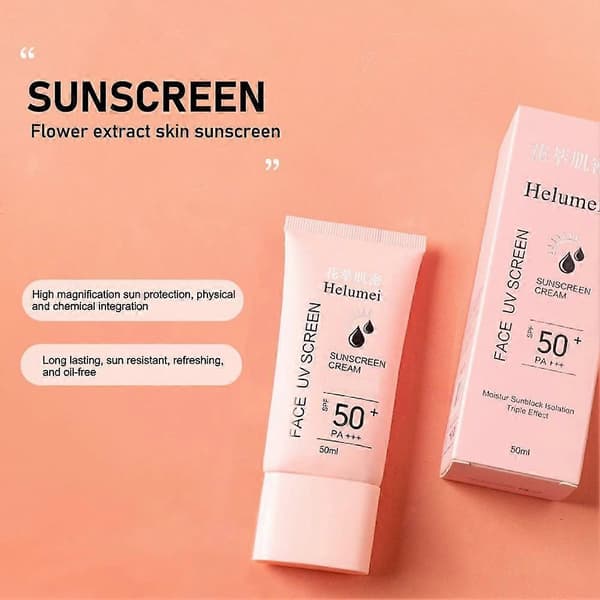 Vandfast Solcreme Lotion SPF50+ til Ansigt og Krop 50ml