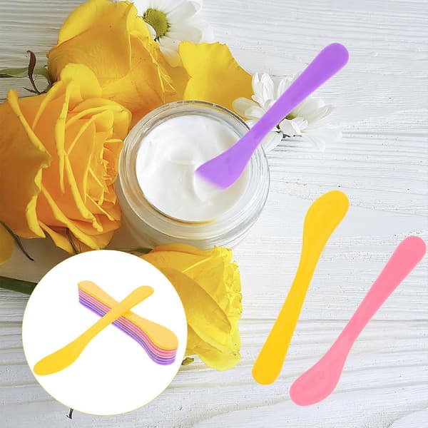 Makeup Spatel Kosmetik til Prøvetagning 10 Stk Tilfældig Farve