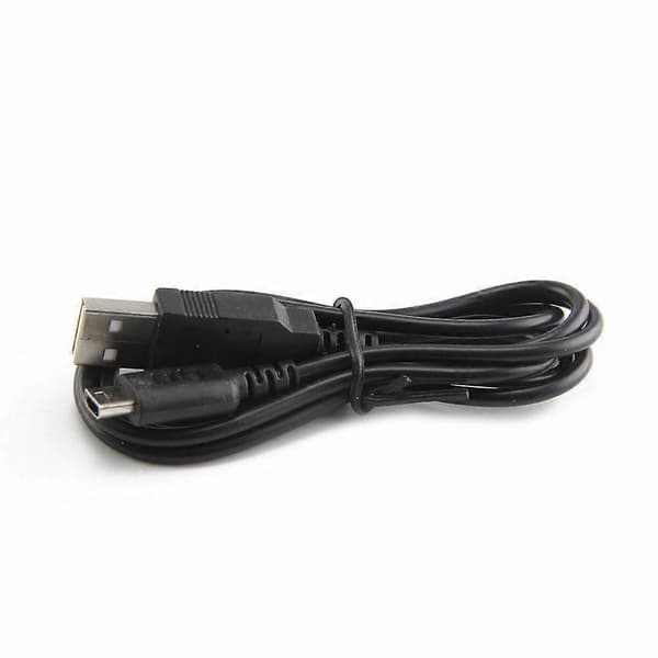 Sort USB strøm-/opladerkabel til Nintendo DS Lite en-storlek svart