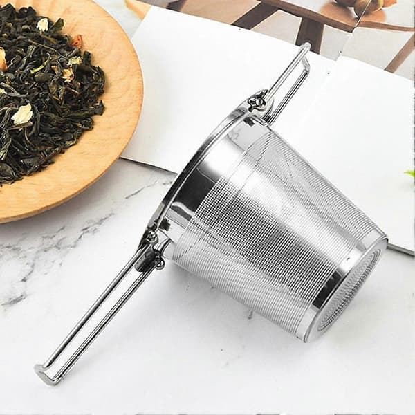 Tesil i rustfrit stål Multifunktionelt filter til juice kaffe te B