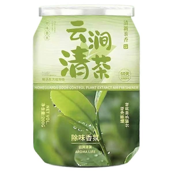 Solid luftfrisker 180 dages langtidsholdbar gel-deodorizer til hjem og bil D 200g