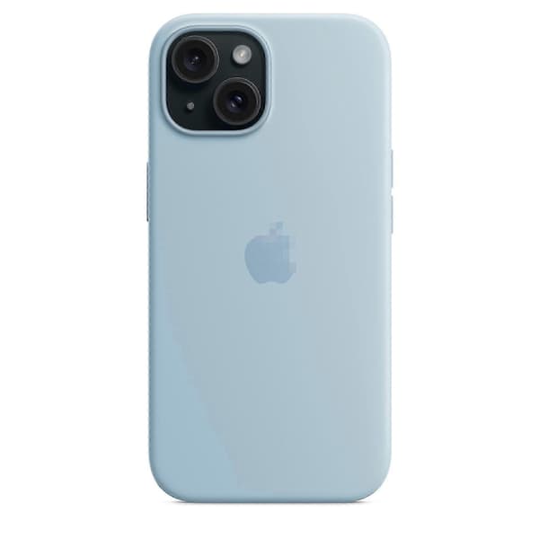 Iphone 15 Kompatibelt Silikonecover med Magsafe og Soft-touch 6.1