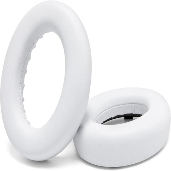Ørepuder til Bose QuietComfort Ultra 1 og 2 – Erstatningspuder Vit white