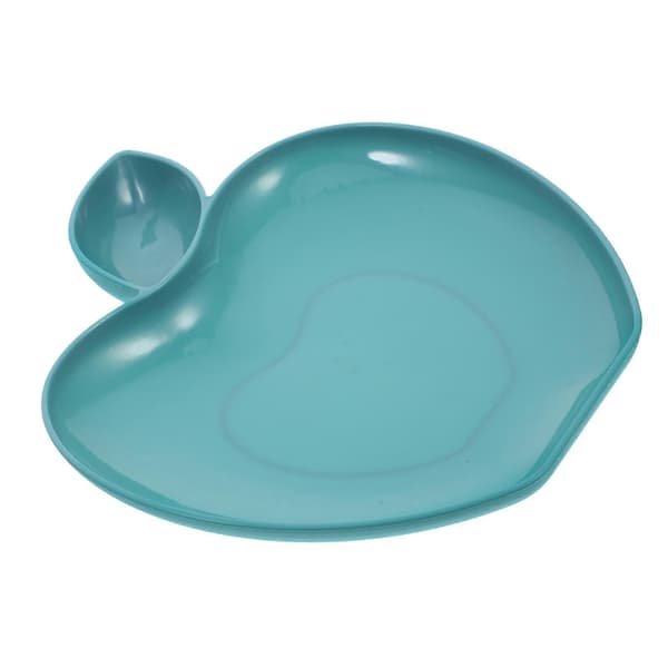 Dip-tallerken i -form til servering af dumplings med sovsrumdesign