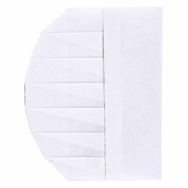 Kokkehatte 20-pak Engangs Kokkehatte Hvide Kokkehatte 23cm