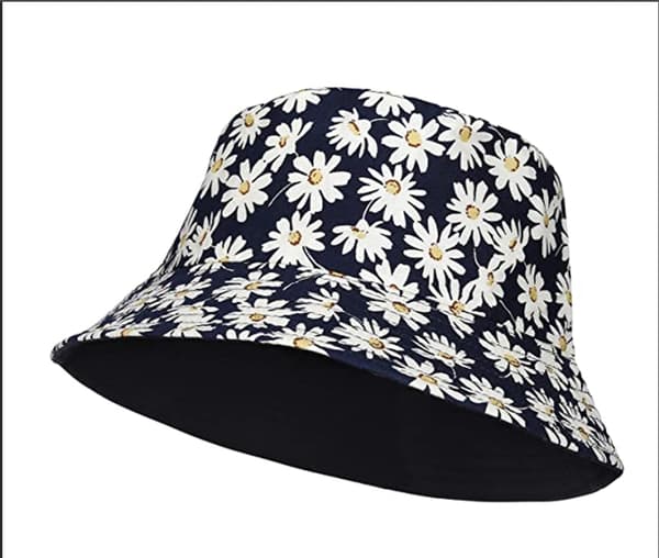 Bomullsbøttehatt, solhatt, sommerfiskerhatt