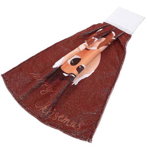 Absorberande julhandduk för sportbruk 3-pack kaffe