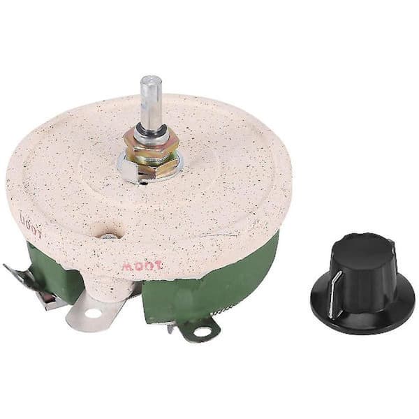 100 Ohm Keramisk Trådbunden Potentiometer Modstand Rheostat - 100W Effekt
