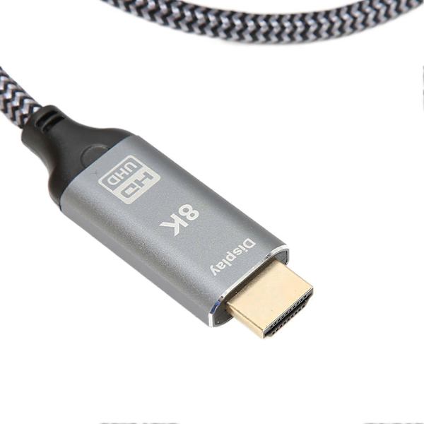 Displayport 1.4 til HD Multimedia Interface 2.1 Adapterkabel 8K Displayport Han til HD Multimedia Interface Hun Kabel