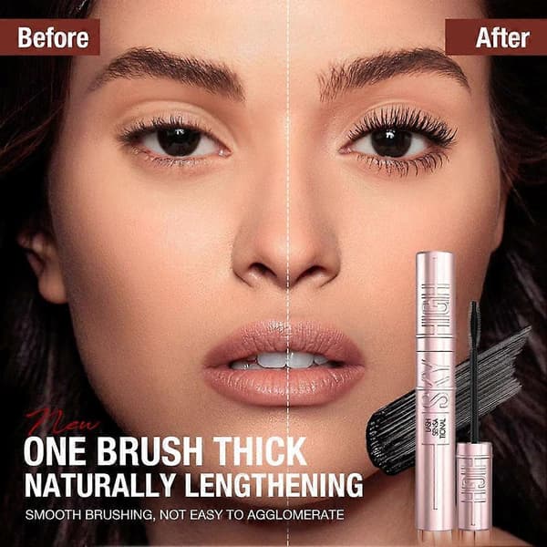Diaoni Volumizing Mascara 9ml Vandfast Forlængende Silikonebørste