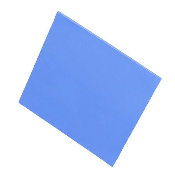 100x100x2mm Blå CPU Termisk Pad Kjøleribbe Kjøling Ledende Silikonputer for Datamaskin