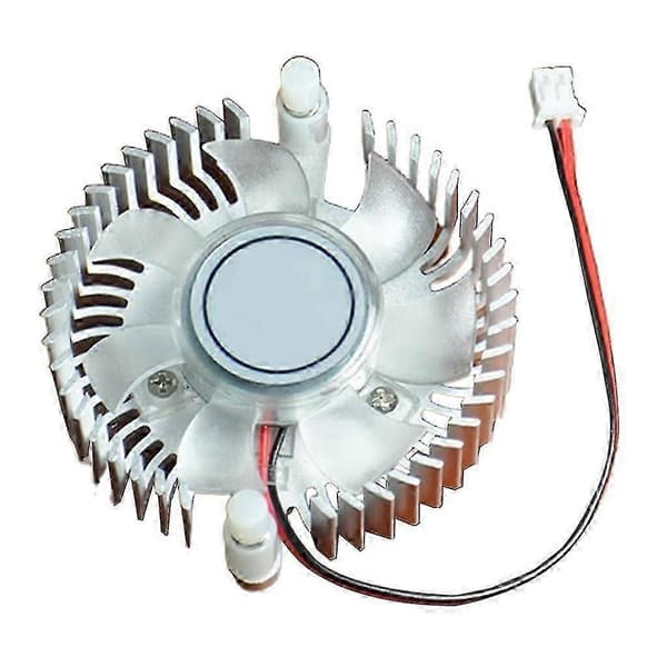 CPU Grafikkøler med blæser 5V 12V Radiator Køleplade