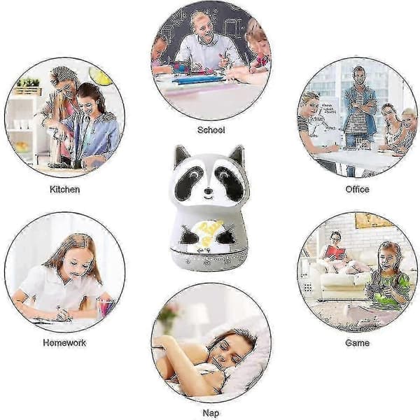 Søt kjøkkentimer, mekanisk timer for barn, 60-minutters eggtimer