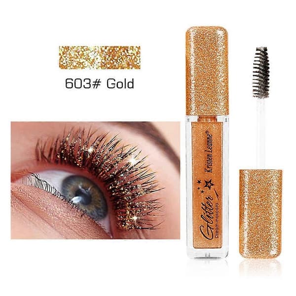 Øjenvippemascara Feens Tåre Øjenvippemascara Glitter Øjenvippemascara 03#