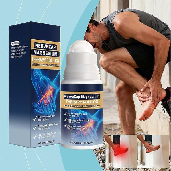 Nerve Relief Rollerball Magnesiumterapi Roll-On Olje