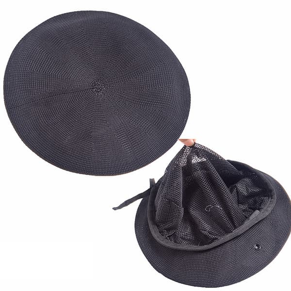 Herr & Dam Ull Basker Elastisk Justerbar Mjuk Trendig - Rea Black grid Black grid 60cm