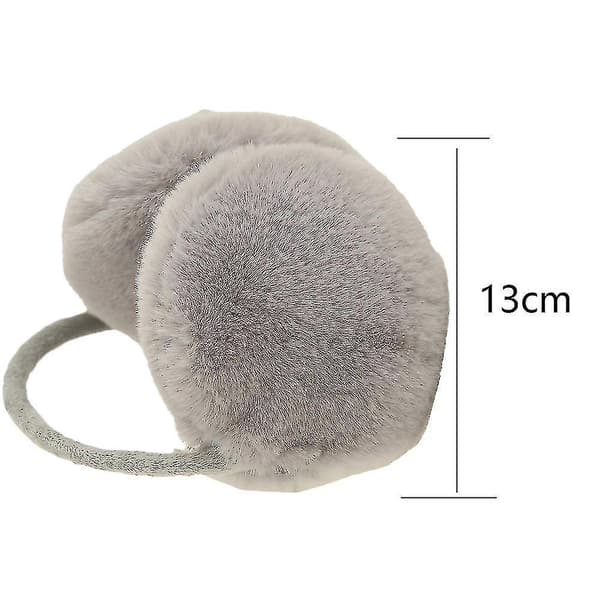 Faux Fur Fluffy Vinterørekopper