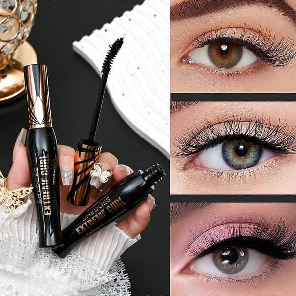 Extreme Curl Volume Mascara, Vattentät & Långvarig 3PCS