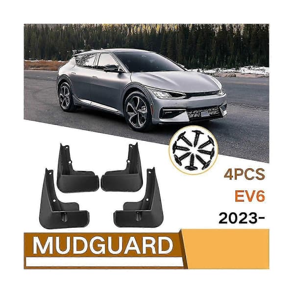 Bilskærme til Ev6 2023 Stænklapper Stænklapper Tilbehør