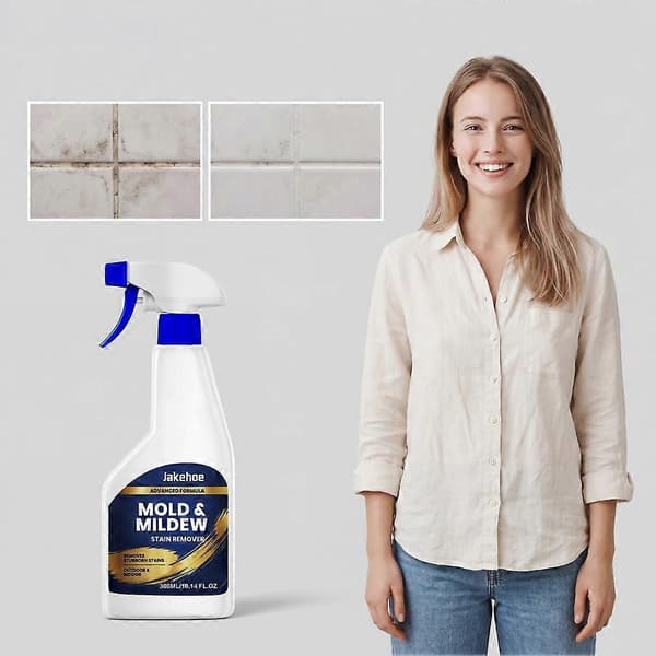 Skimmel- og Meldugfjernermiddel - 300 ml Sprayflaske Rengøringsmiddel